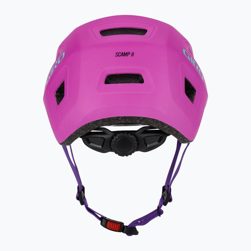 Vaikiškas dviračio šalmas Giro Scamp II Jr matte purple 3