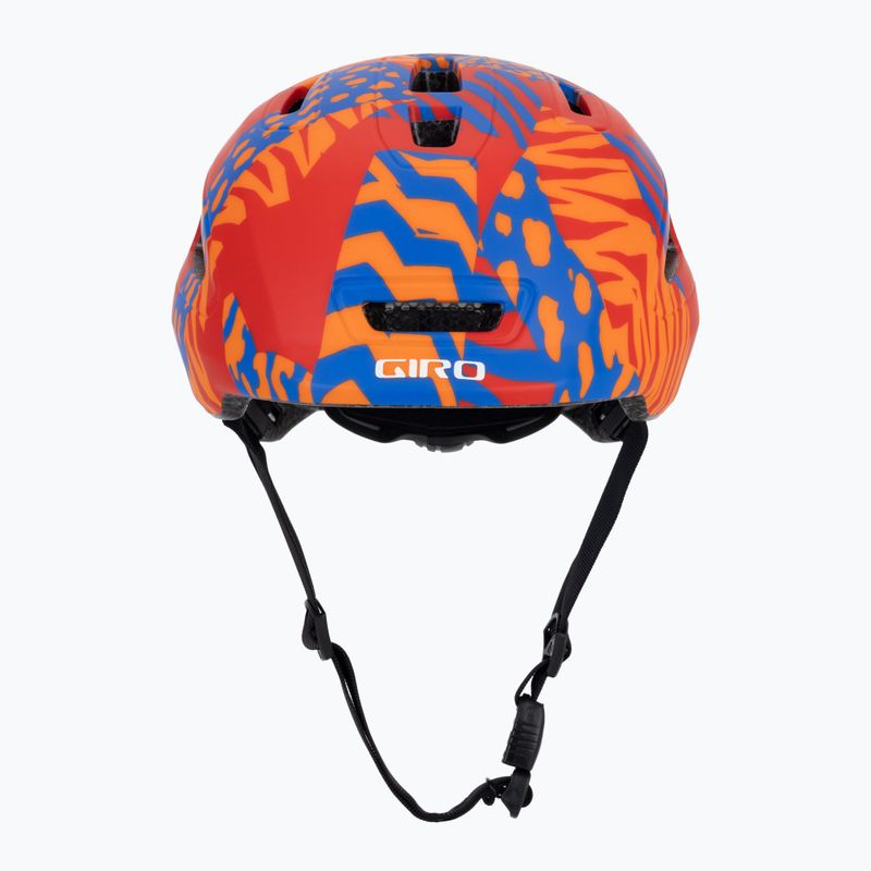 Vaikiškas dviračio šalmas Giro Scamp II Jr matte red animal 2