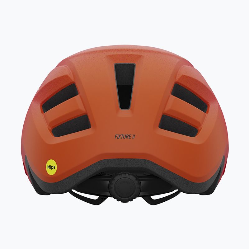 Vaikiškas dviračio šalmas Giro Fixture II matte red fade 3