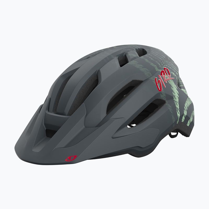 Vaikiškas dviračio šalmas Giro Fixture II matte dark shark ripple