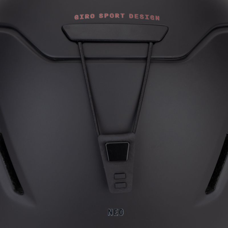 Slidinėjimo šalmas Giro Neo matte black red 8
