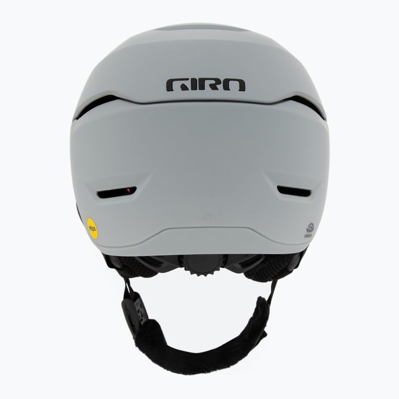 Slidinėjimo šalmas Giro Orbit Spherical Mips matte light grey/vivid onyx 4