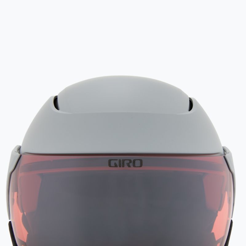 Slidinėjimo šalmas Giro Orbit Spherical Mips matte light grey/vivid onyx 7