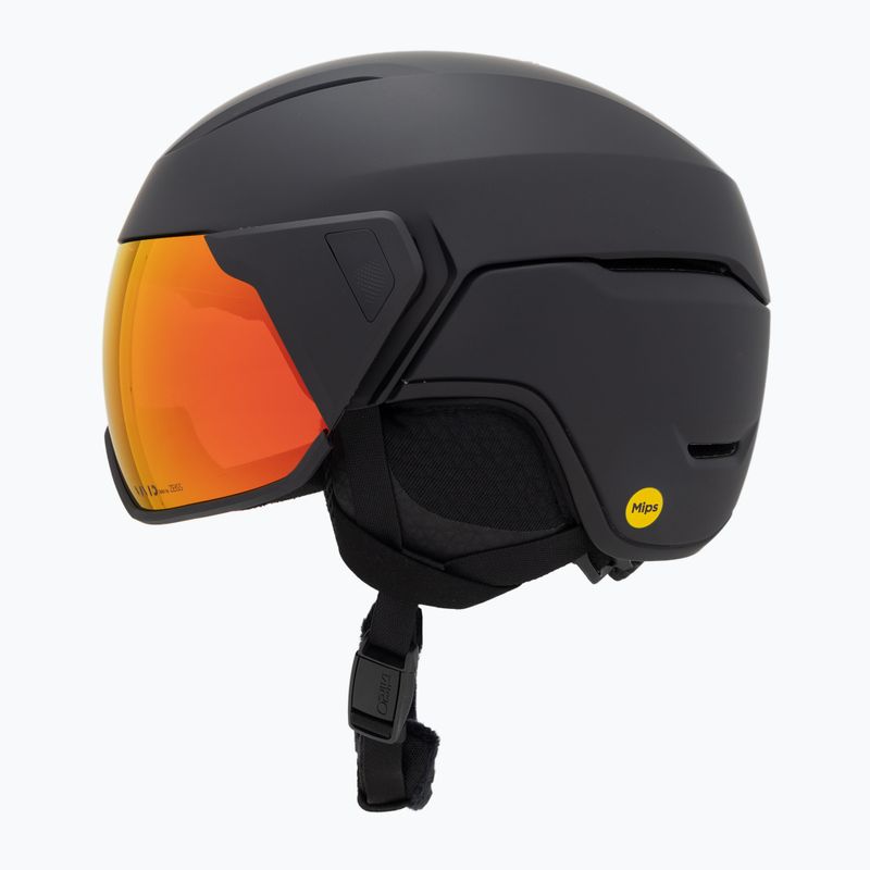 Slidinėjimo šalmas Giro Orbit Spherical Mips matte black/vivid ember 3