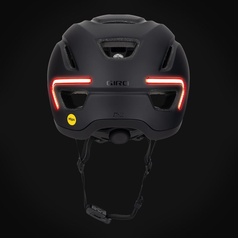 Dviračio šalmas Giro Ethos Integrated MIPS LED matte black 8