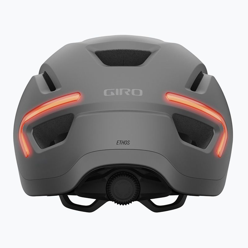 Dviračio šalmas Giro Ethos Integrated MIPS LED matte graphite 4