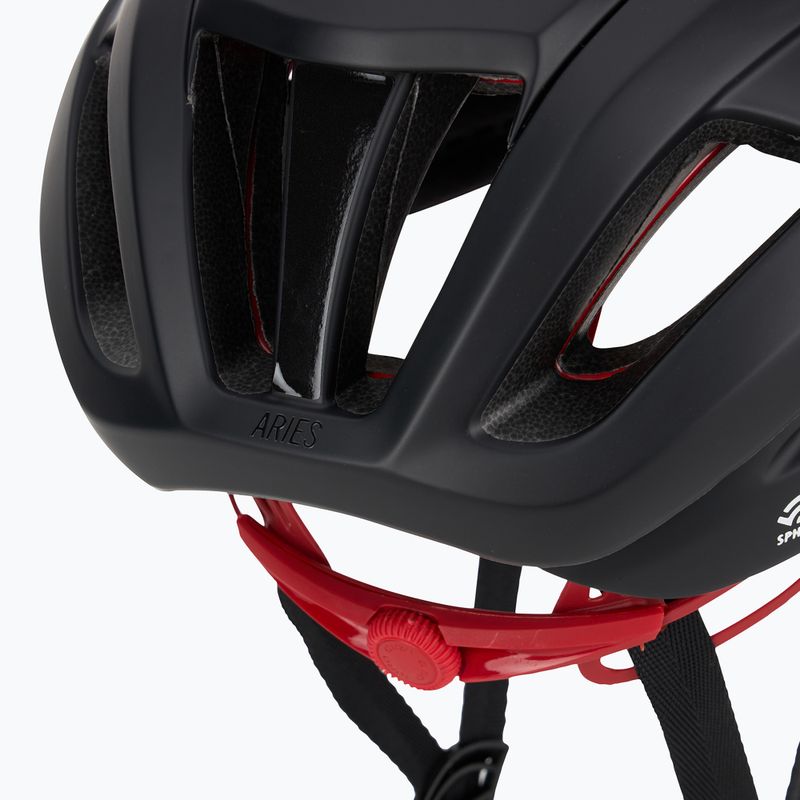 Dviračio šalmas Giro Aries Spherical MIPS matte carbon red 7