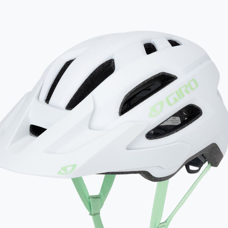 Dviračio šalmas Giro Fixture II Integrated MIPS W matte white/green pearl 7