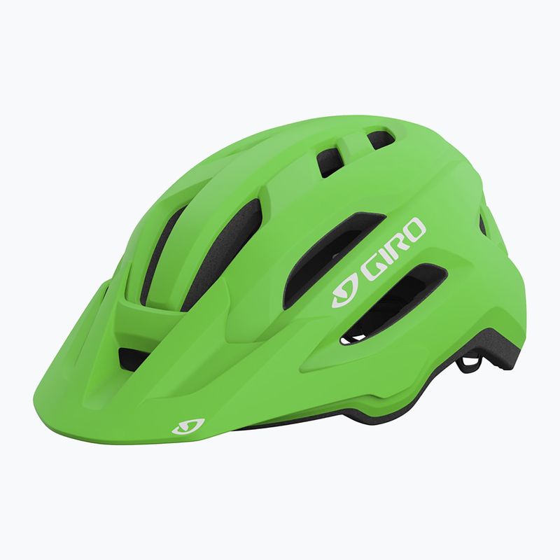 Vaikiškas dviračių šalmas Giro Fixture II Integrated MIPS matte bright green 7