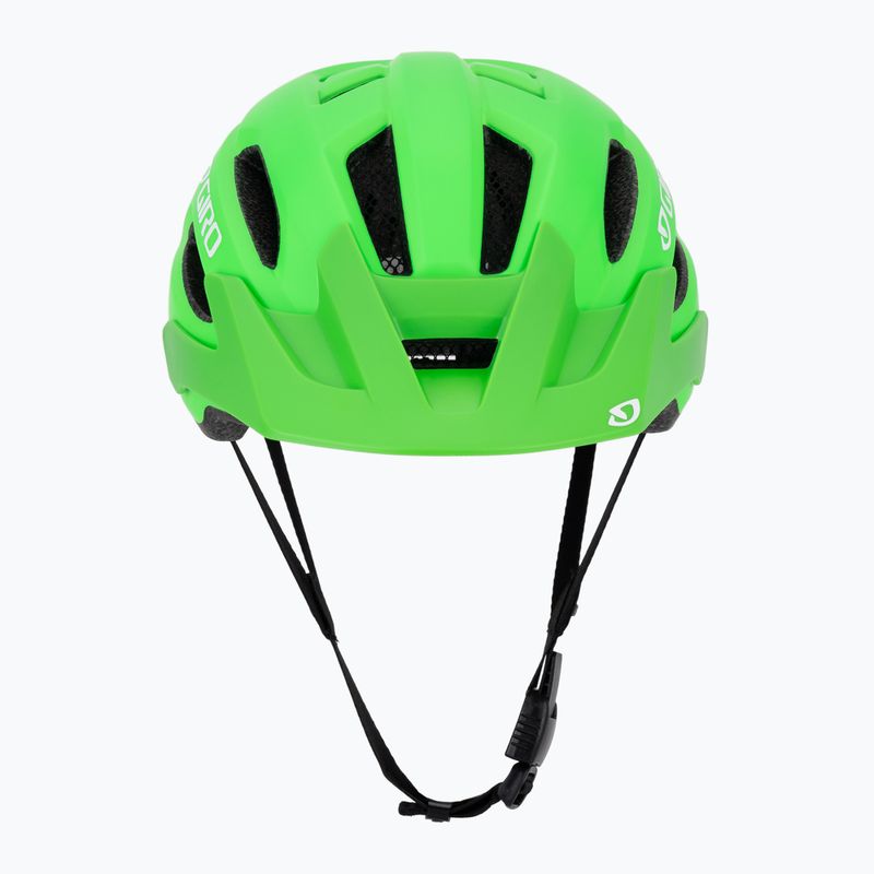 Vaikiškas dviračio šalmas Giro Fixture II matte bright green 2