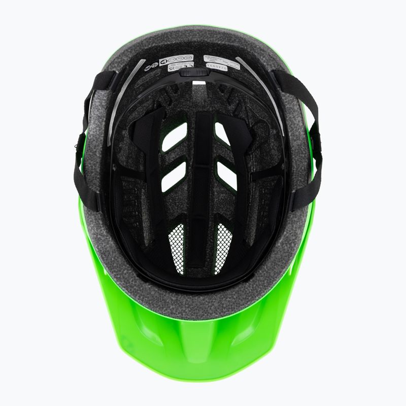 Vaikiškas dviračio šalmas Giro Fixture II matte bright green 5