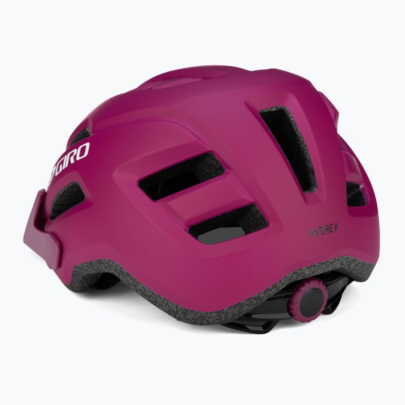 Giro Fixture II vaikiškas dviratininko šalmas rožinės spalvos GR-7149998 4