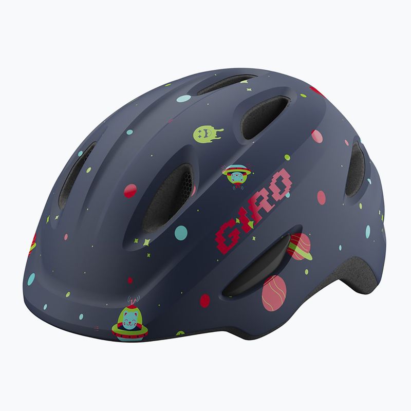 Vaikiškas dviračių šalmas Giro Scamp Integrated MIPS matte midnight space 7