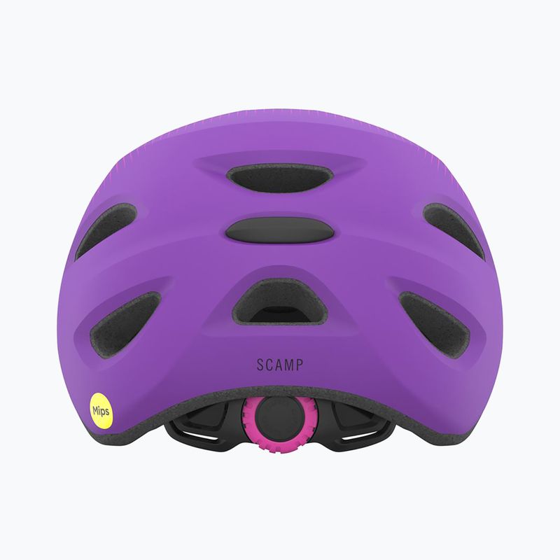 Giro Scamp rožinės ir violetinės spalvos vaikiškas dviratininko šalmas GR-7150045 8