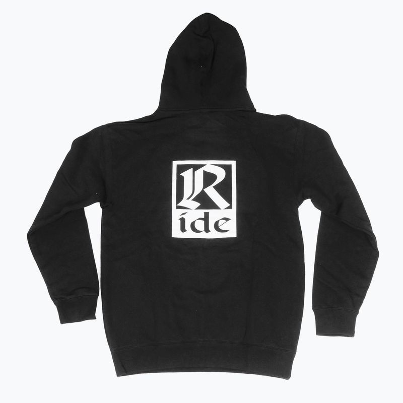 Vyriškas džemperis RIDE Old English Hoody black 2