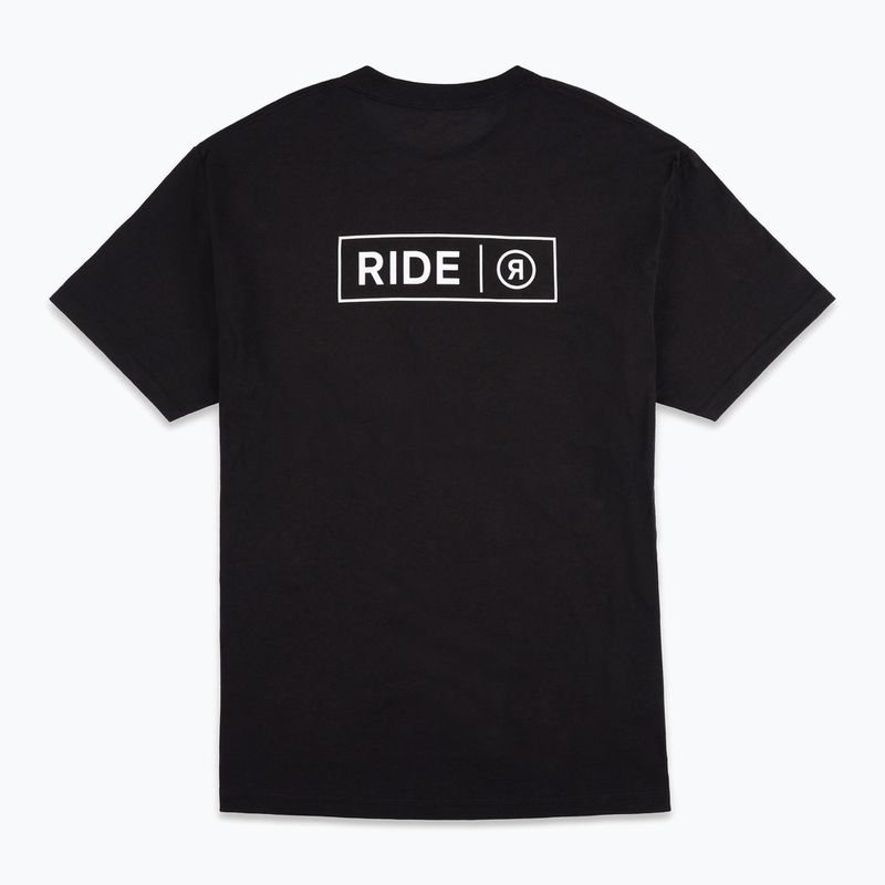 Vyriški marškinėliai RIDE Logo Tee black 2