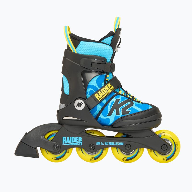 Vaikiški riedučiai K2 Raider Pro blue/yellow 2