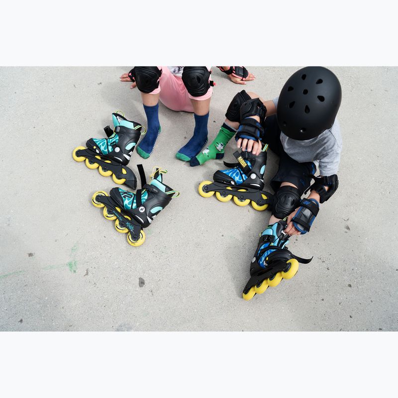 Vaikiški riedučiai K2 Raider Pro blue/yellow 7
