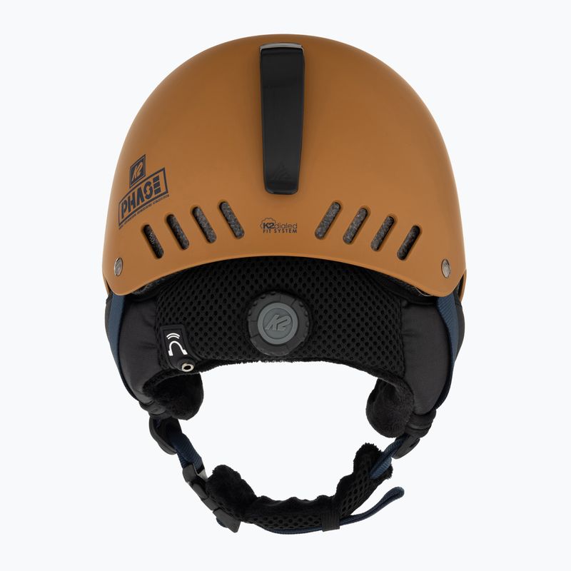 Slidinėjimo šalmas K2 Phase Pro brown 3