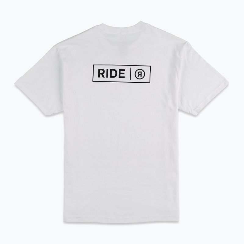 Vyriški marškinėliai RIDE Logo Tee white 2