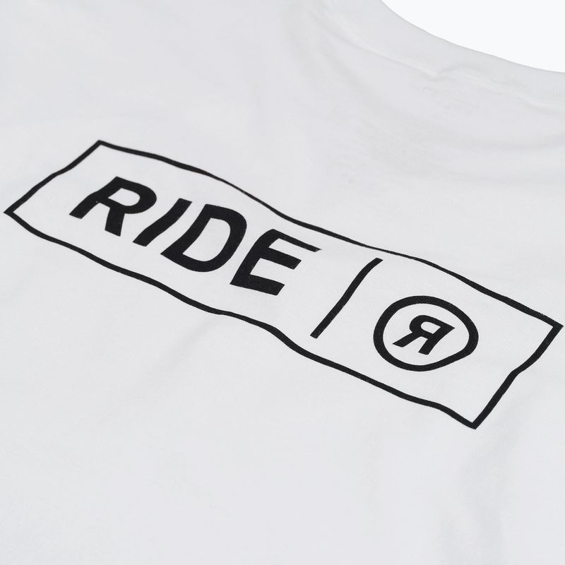 Vyriški marškinėliai RIDE Logo Tee white 3