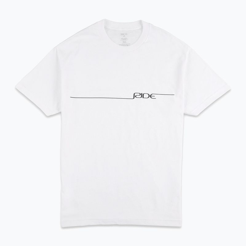 Vyriški marškinėliai RIDE Zero Logo Tee white