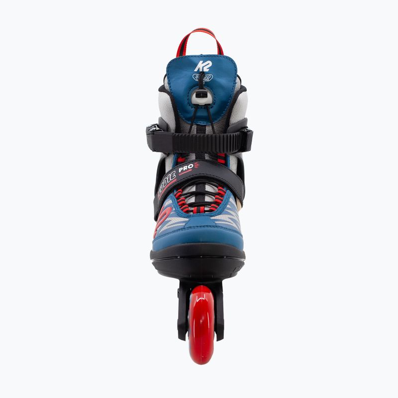 Vaikiški riedučiai K2 Eddie Pro gray/blue 2