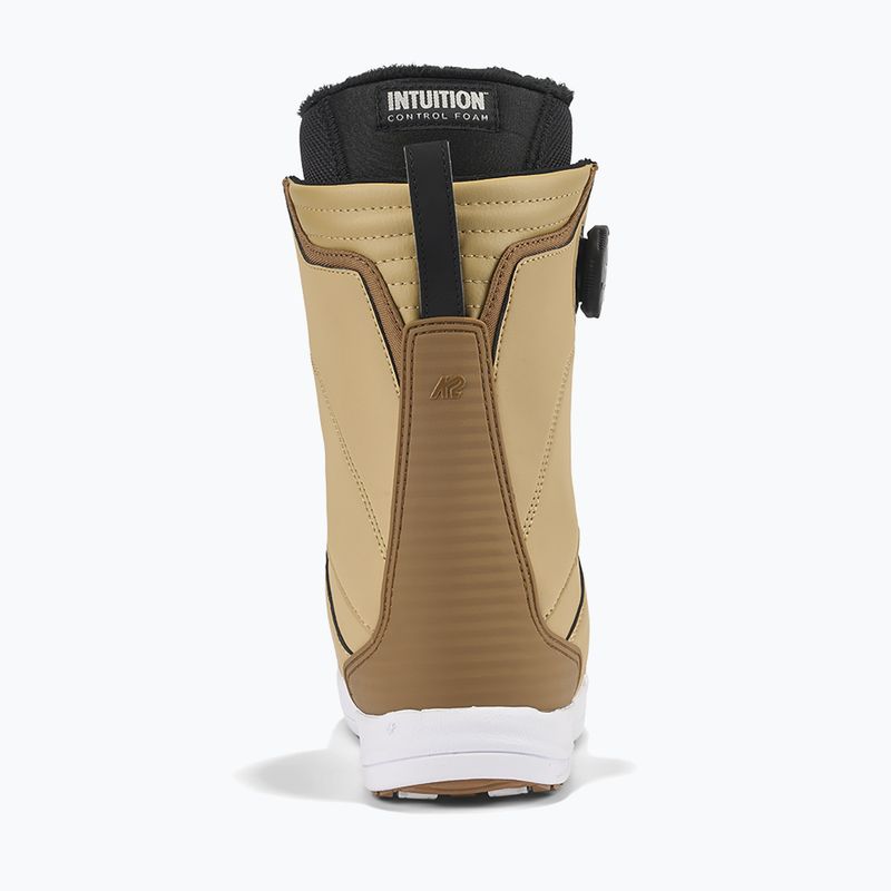 Moteriški snieglenčių batai K2 Kinsley black tan 5
