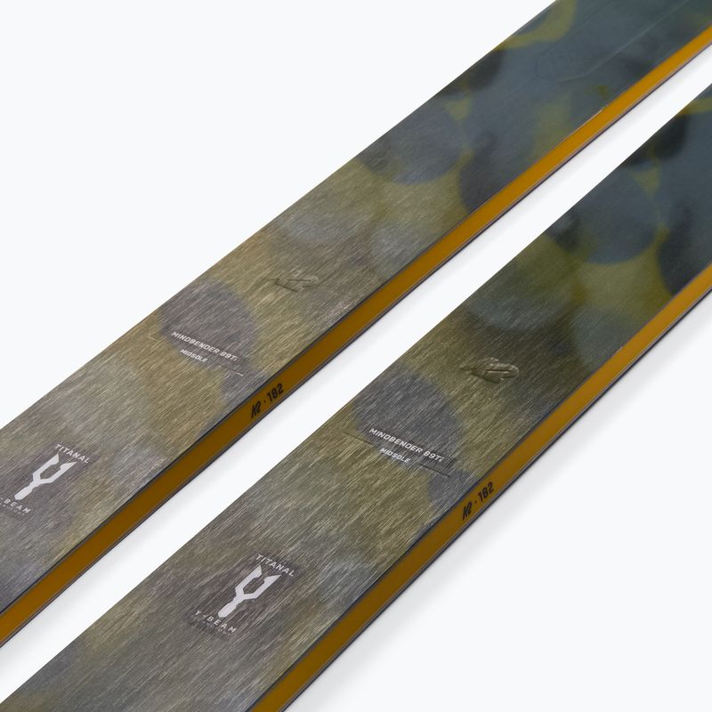 Kalnų slidės K2 Mindbender 89Ti + apkaustai Griffon 13 D Quikclick 5