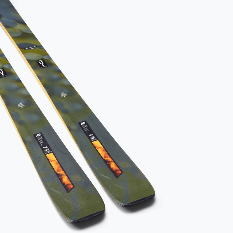 Kalnų slidės K2 Mindbender 89Ti + apkaustai Griffon 13 D Quikclick 6