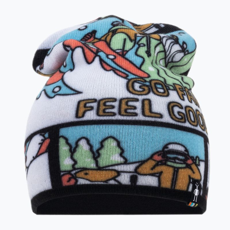 Smartwool Winter Adventure Print spalvota kepurė SW018104150 2