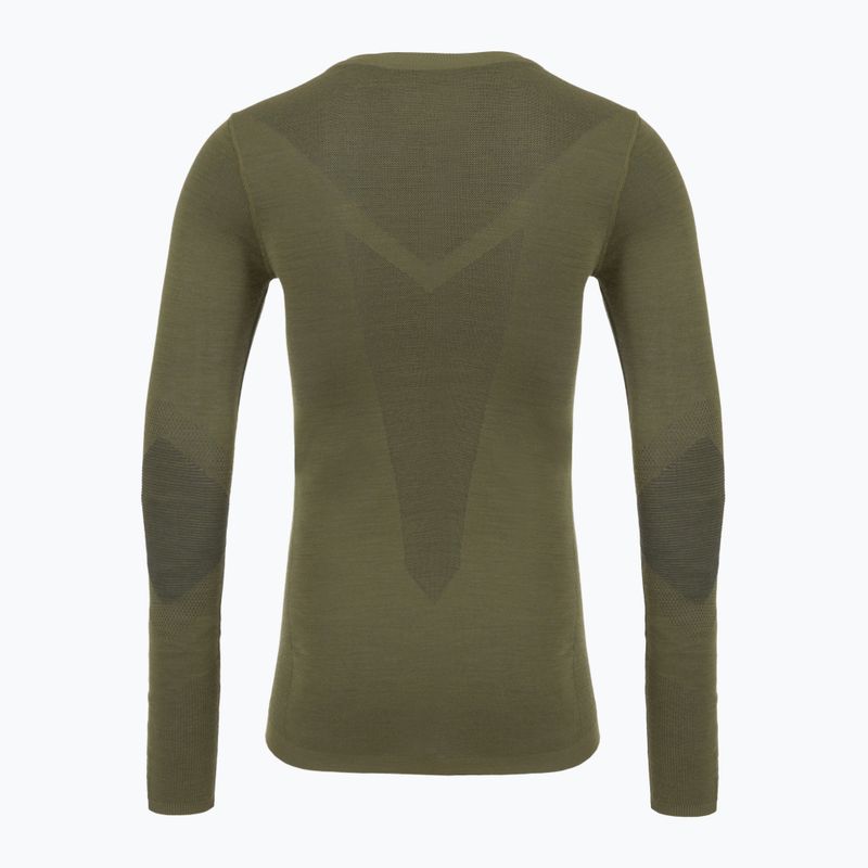 Vyriški termoaktyvūs marškinėliai Smartwool Intraknit Merino 200 Crew winter moss 2