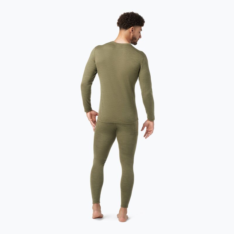 Vyriški Smartwool Classic Thermal Merino Base Layer Colorblock Crew Boxed Green SW016354K66 termo marškinėliai 6