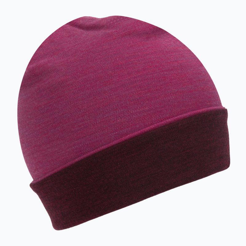 Smartwool Thermal Merino dvipusė žieminė kepurė su rankogaliais rožinės spalvos SW0SW956J61