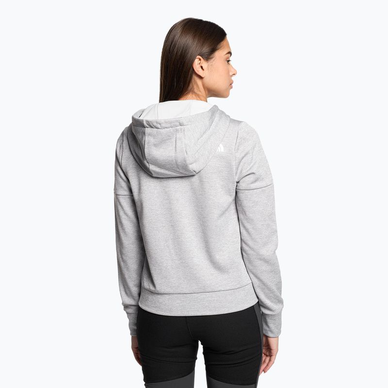 Moteriški džemperiai The North Face Reaxion Fleece F/Z Hoodie light grey heather 2