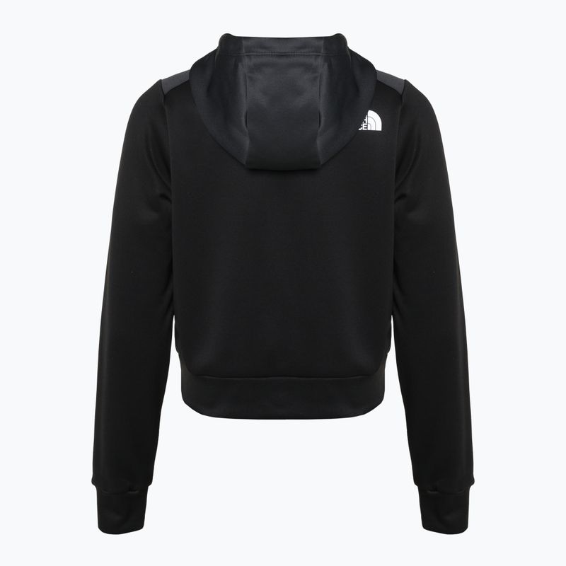 Moteriški džemperiai The North Face Reaxion Fleece P/O Hoodie black/grey NF0A7ZACKT01 5