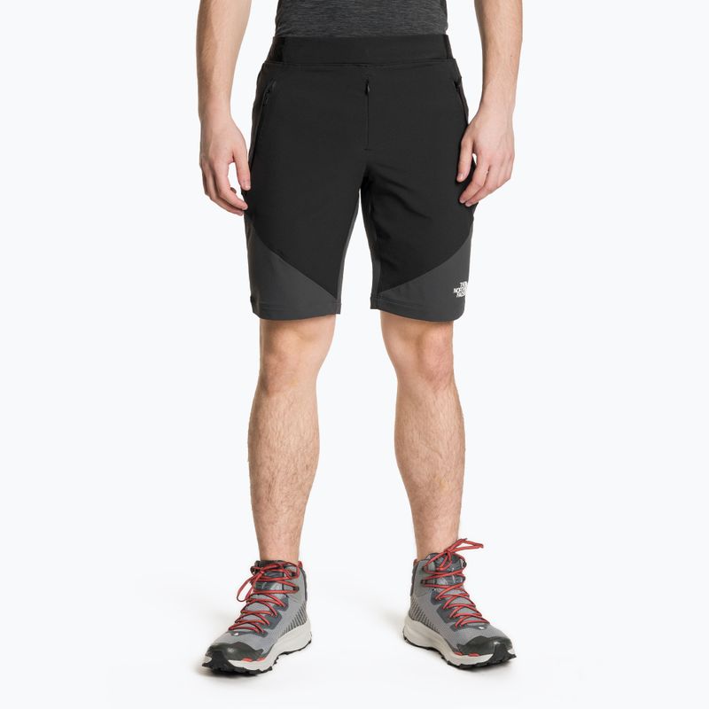 Vyriški The North Face Circadian Alpine trekingo šortai juodi NF0A5IMPJK31