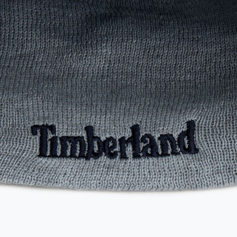 Vyriška žieminė kepurė Timberland Reversible Logo Beanie peacoat 4