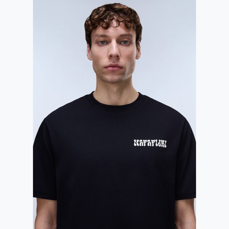 Vyriški marškinėliai Napapijri S-Sol black beauty 4