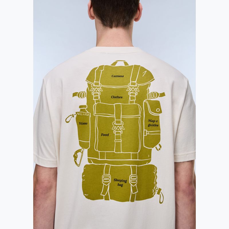 Vyriški marškinėliai Napapijri S-Flint white whisper 4