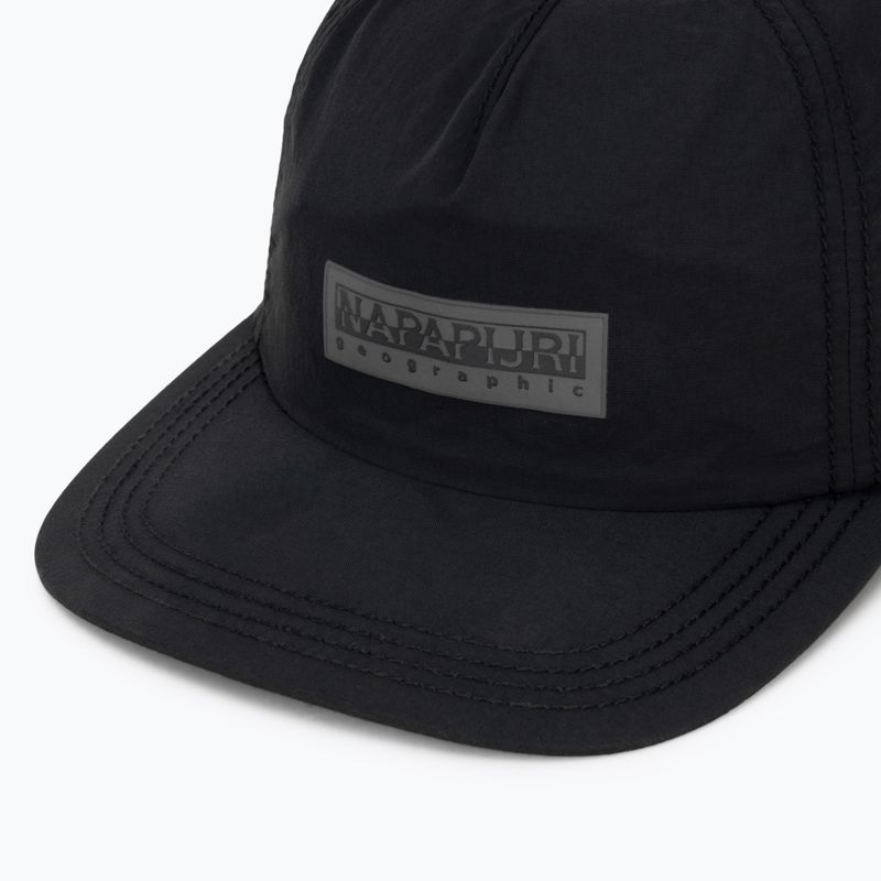 Vyriška kepurė su snapeliu Napapijri F-Box Logo black beauty 3