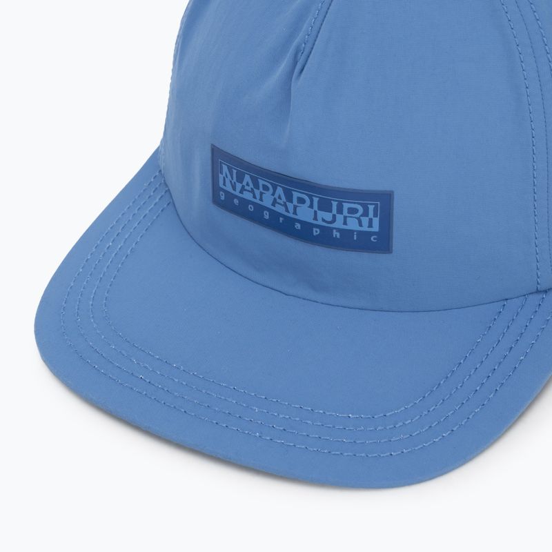 Vyriška kepurė su snapeliu Napapijri F-Box Logo blue jasper 3