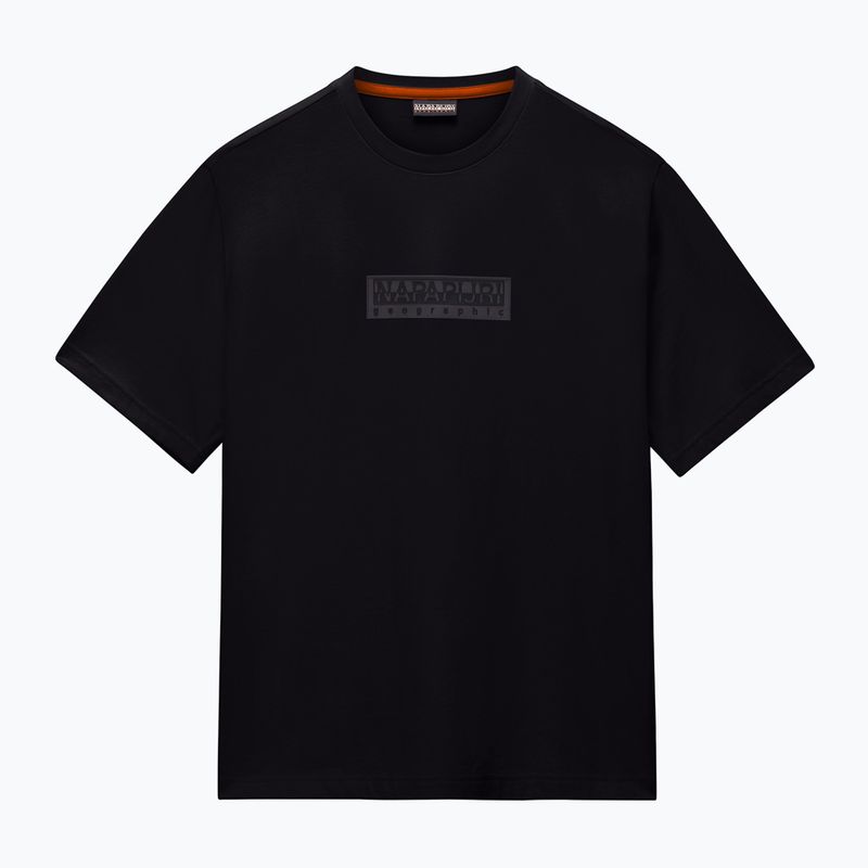 Vyriški marškinėliai Napapijri S-Box Logo black beauty 4
