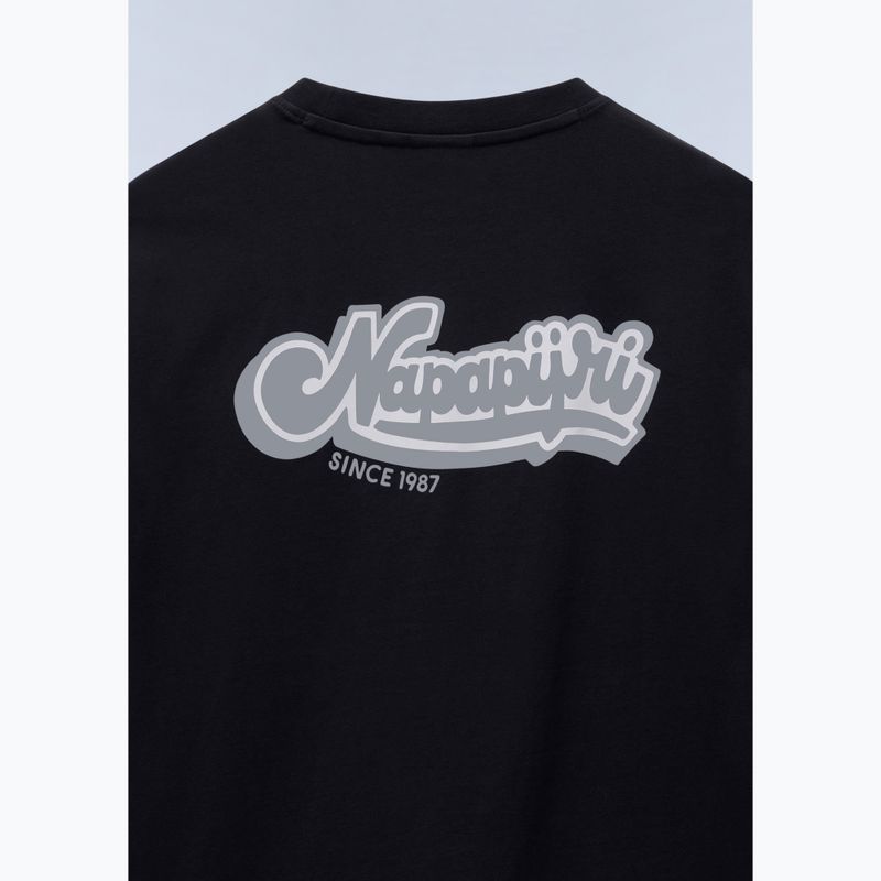 Vyriški marškinėliai Napapijri S-Flint black beauty 3