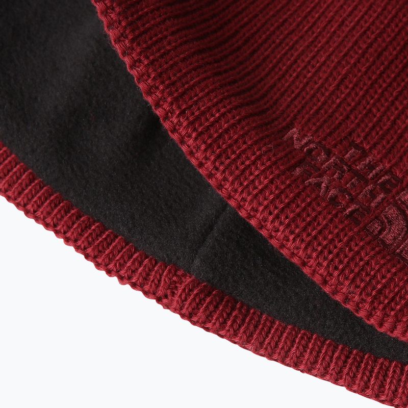 The North Face Bones Recycled žieminė kepurė raudona NF0A3FNS6R31 4