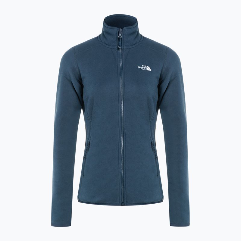 Moteriški vilnoniai džemperiai The North Face 100 Glacier FZ navy blue NF0A5IHO8K21