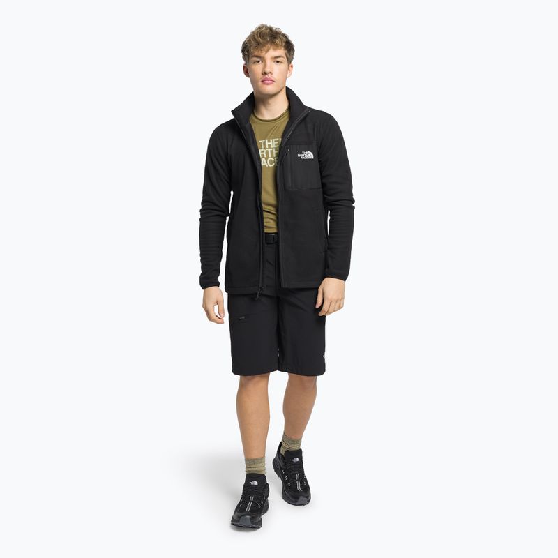 Vyriški vilnoniai džemperiai The North Face Homesafe FZ Fleece black NF0A55HLJK31 2