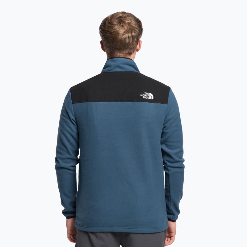 Vyriški vilnoniai džemperiai The North Face Homesafe Snap Neck Fleece Pullover blue NF0A55HMMPF1 4