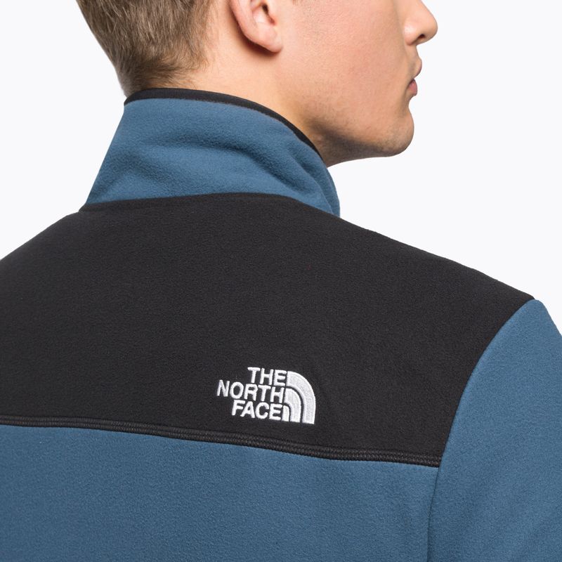 Vyriški vilnoniai džemperiai The North Face Homesafe Snap Neck Fleece Pullover blue NF0A55HMMPF1 6