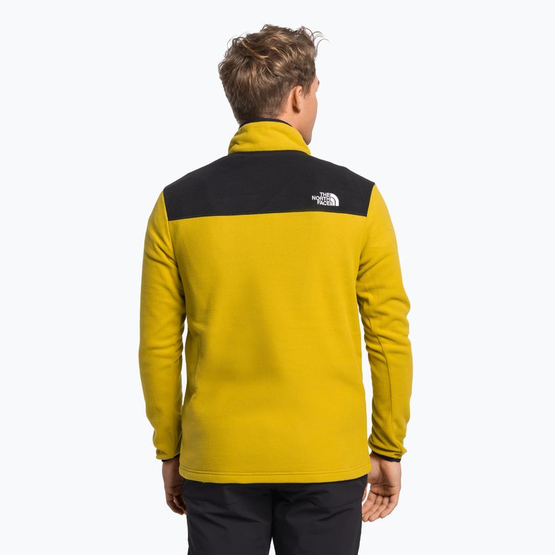 Vyriški vilnoniai džemperiai The North Face Homesafe Snap Neck Fleece Pullover yellow NF0A55HM76S1 4